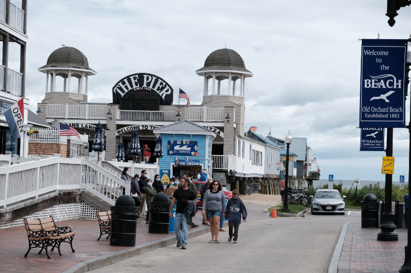 old orchard beach pier